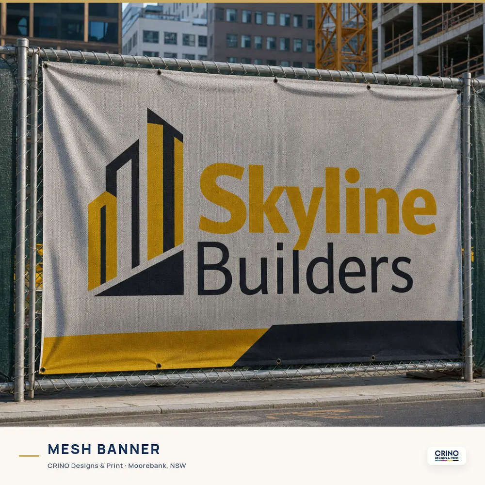 Mesh banners