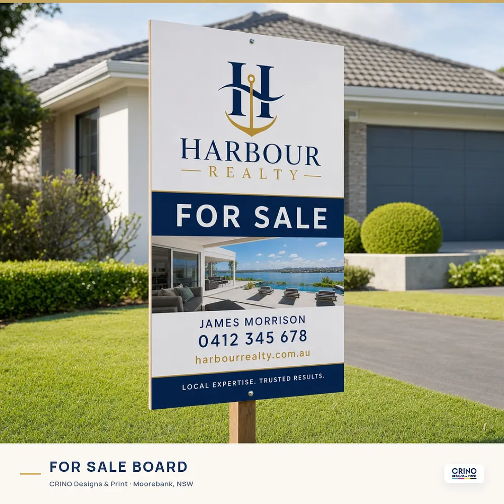 for sale board