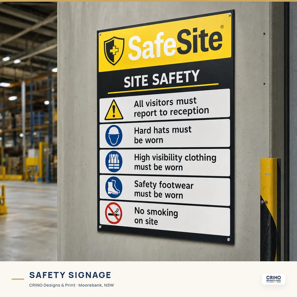 Safety signage