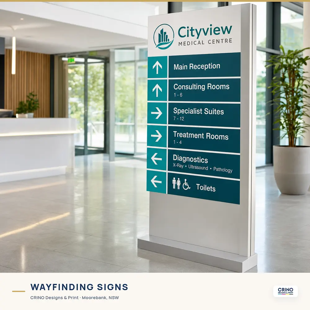 wayfinding signs