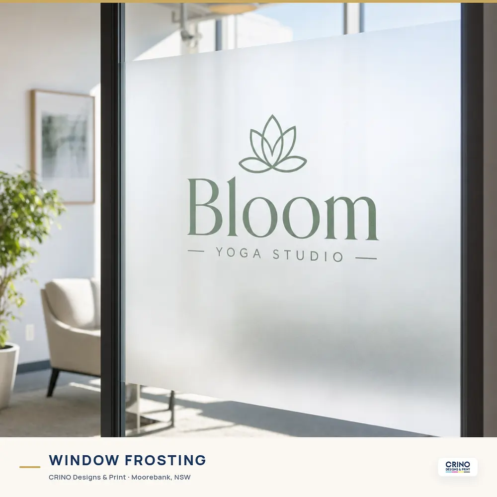 window frosting