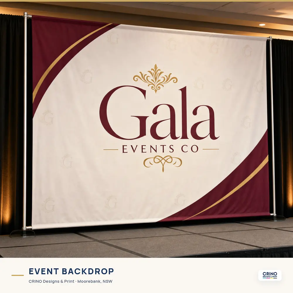 event backdrop