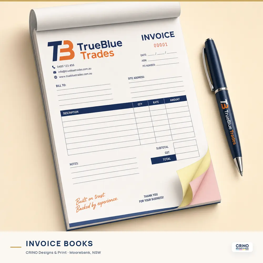 Invoice books